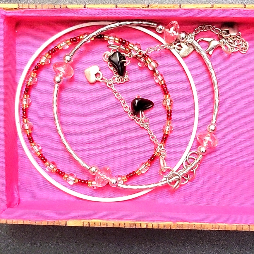 Set of Four Bracelets LOVE